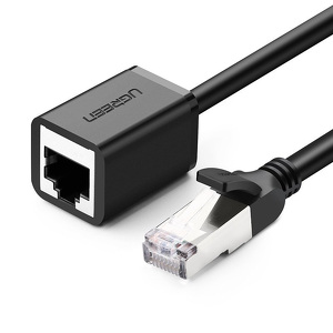 Miniatura produktu: Ugreen Przedłużacz Ethernet RJ45, Cat. 6, FTP, z metalową wtyczką 5m, (czarny)