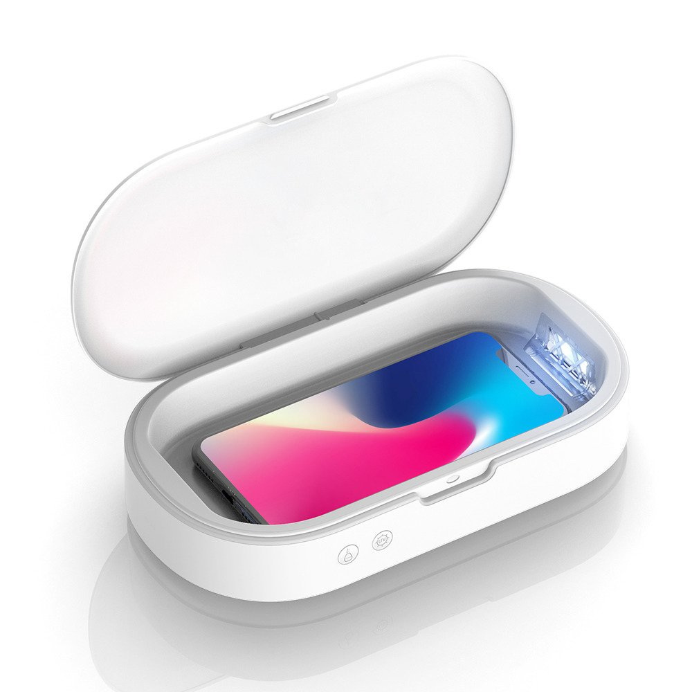 Wielofunkcyjny sterylizator Blitzwolf BW-FUN5 z lampą UV (biały)