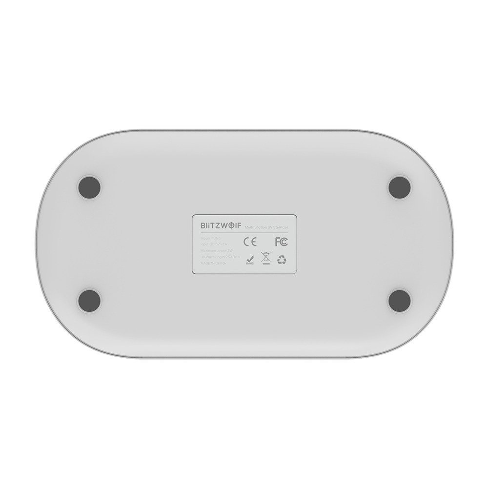 Wielofunkcyjny sterylizator Blitzwolf BW-FUN5 z lampą UV (biały)