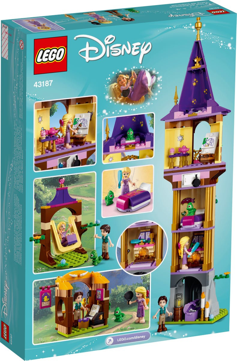 LEGO Disney 43187 Wieża Roszpunki LEGO Disney 43187 Wieża Roszpunki