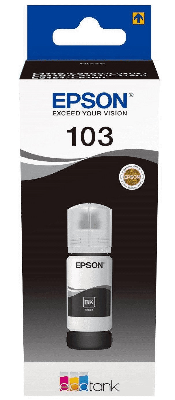 Butelka z tuszem Epson 103 C13T00S14A Black 65ml
