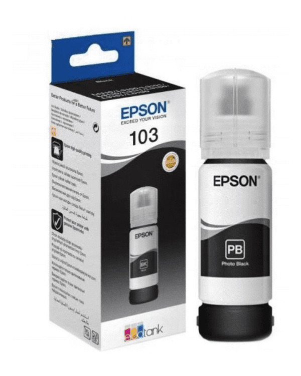 Zdjęcie produktu: Butelka z tuszem Epson 103 C13T00S14A Black 65ml