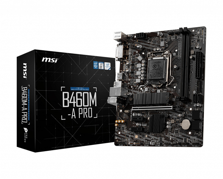 Zdjęcie produktu: Płyta główna MSI B460M-A PRO DDR4 LGA1200