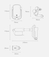 Miniatura zdjęcia: Samochodowy uchwyt grawitacyjny do telefonu Baseus Rock-solid z ładowarką indukcyjną Qi 10W 5 w 1 - srebrny (WXHW01-B0S)