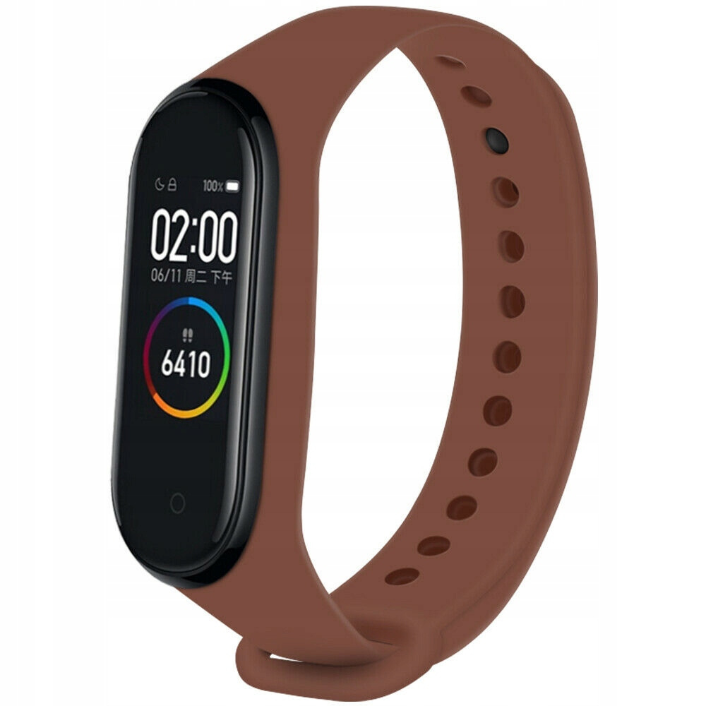 Opaska zamienna do Xiaomi Mi Band 5 / 6 Brązowa
