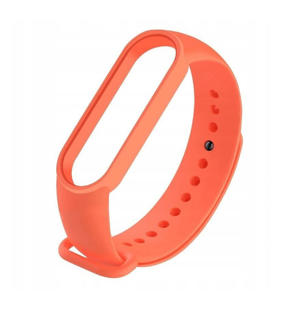 Zdjęcie produktu: Opaska zamienna do Xiaomi Mi Band 5 / 6 Pomarańczowa Zdjęcie produktu: Opaska zamienna do Xiaomi Mi Band 5 / 6 Pomarańczowa