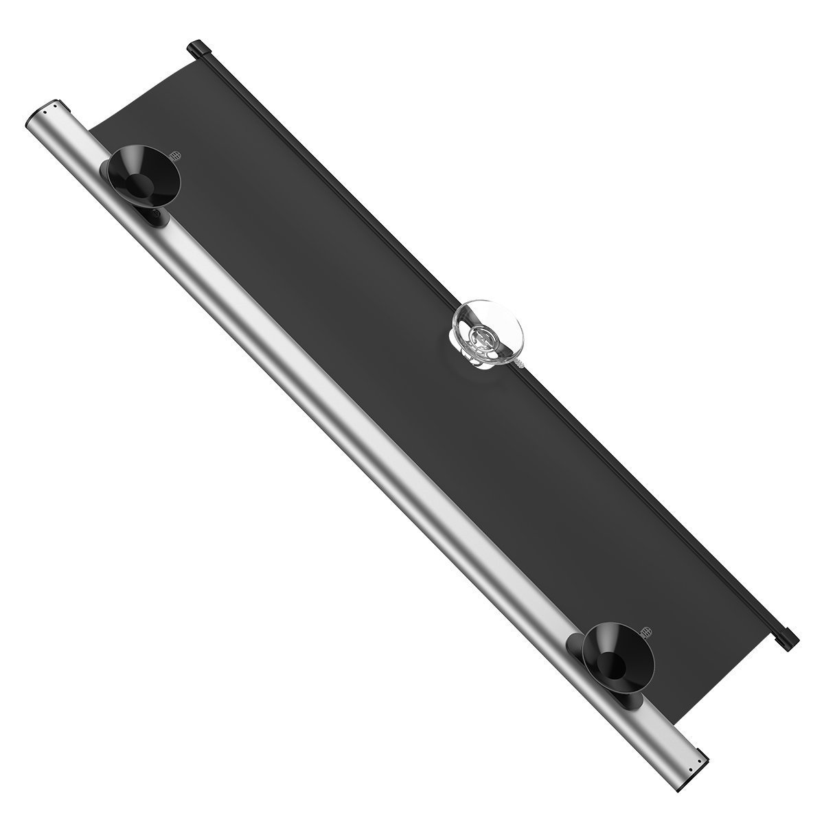 Zasłona przeciwsłoneczna Baseus Auto Close na przednią szybę samochodu 64 cm x 140 (srebrna) (CRZYD-B0S)