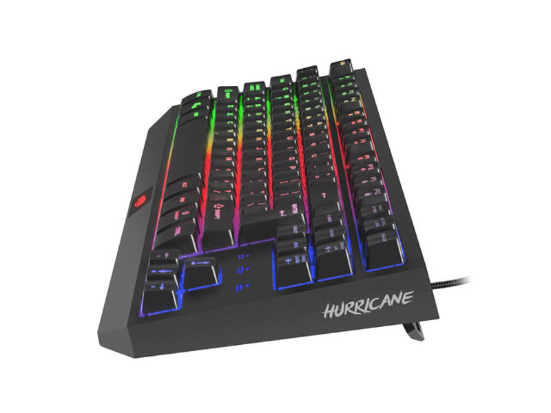 Zdjęcie produktu: Klawiatura Fury Hurricane TKL podświetlana gamingowa