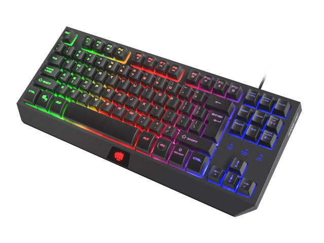 Klawiatura Fury Hurricane TKL podświetlana gamingowa
