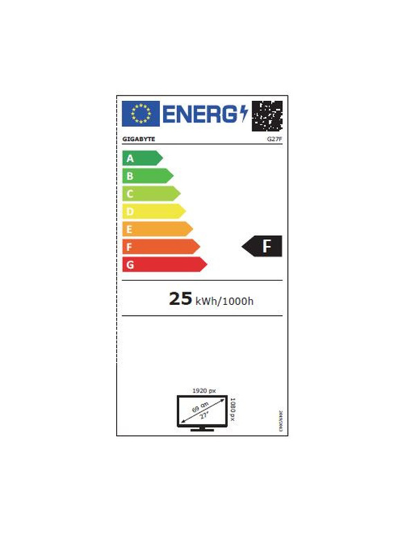 Zdjęcie produktu: Gigabyte G27F Gaming 27" FHD 144Hz Zdjęcie produktu: Gigabyte G27F Gaming 27" FHD 144Hz