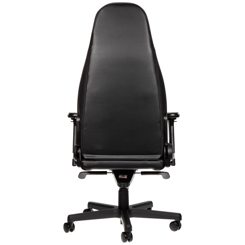 Fotel noblechairs ICON, naturalna skóra, czarny, czarne obszycie, NBL-ICN-RL-BLA Fotel noblechairs ICON, naturalna skóra, czarny, czarne obszycie, NBL-ICN-RL-BLA