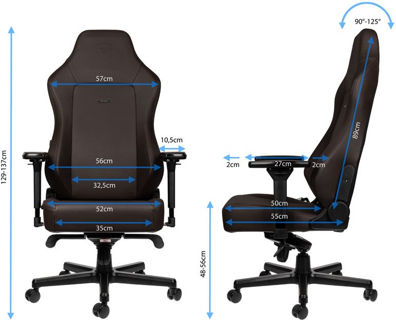 noblechairs HERO Java Edition, brązowy