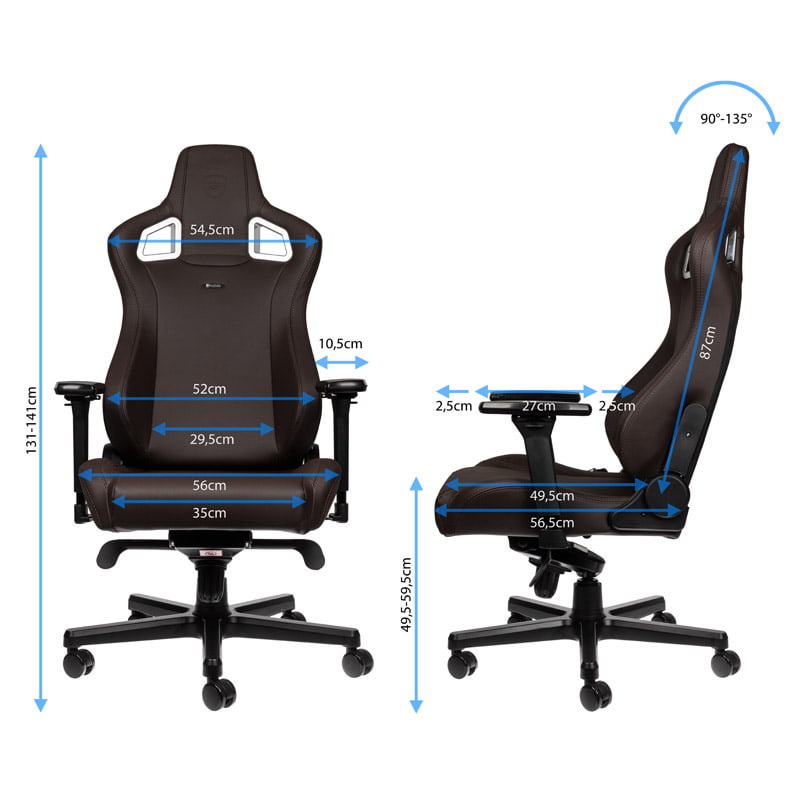 noblechairs EPIC Java Edition, brązowy