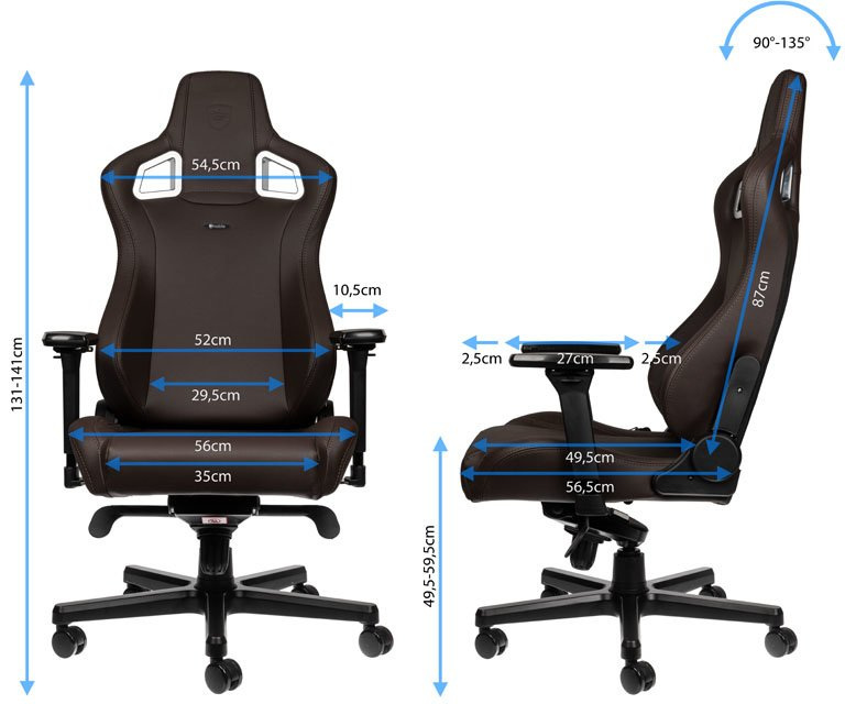 noblechairs EPIC Java Edition, brązowy