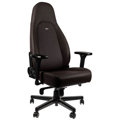 Fotel noblechairs ICON Java Edition, brązowy, brązowe obszycie
