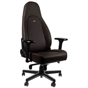 Miniatura produktu: Fotel noblechairs ICON Java Edition, brązowy, brązowe obszycie