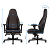 Miniatura zdjęcia: Fotel noblechairs ICON Java Edition, brązowy, brązowe obszycie