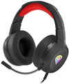 Miniatura zdjęcia: Genesis Neon 200 RGB Czarno-Czerwone, słuchawki dla graczy, stereo, NSG-1609