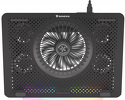 Miniatura zdjęcia: Podstawka pod laptop Genesis OXID 450 RGB 15.6”, podświetlana z wentylatorami