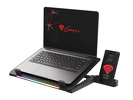 Miniatura zdjęcia: Podstawka pod laptop Genesis OXID 450 RGB 15.6”, podświetlana z wentylatorami