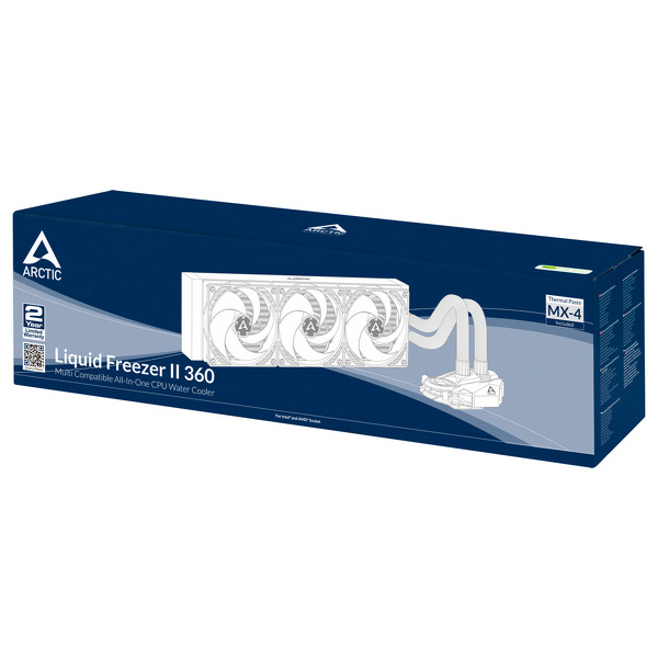 Zdjęcie produktu: Chłodzenie wodne Arctic Liquid Freezer II 360 (ACFRE00068A) Zdjęcie produktu: Chłodzenie wodne Arctic Liquid Freezer II 360 (ACFRE00068A)