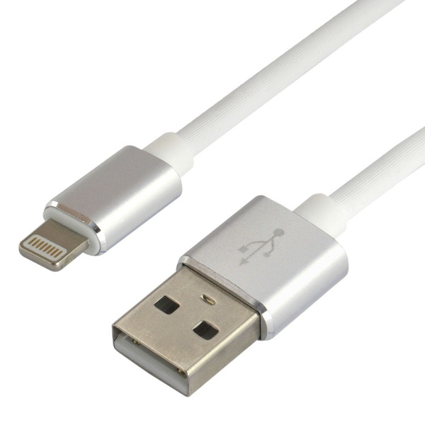 Zdjęcie produktu: Kabel przewód silikonowy USB - Lightning / iPhone everActive 150cm z obsługą szybkiego ładowania do 2,4A biały (CBS-1.5IW) Zdjęcie produktu: Kabel przewód silikonowy USB - Lightning / iPhone everActive 150cm z obsługą szybkiego ładowania do 2,4A biały (CBS-1.5IW)