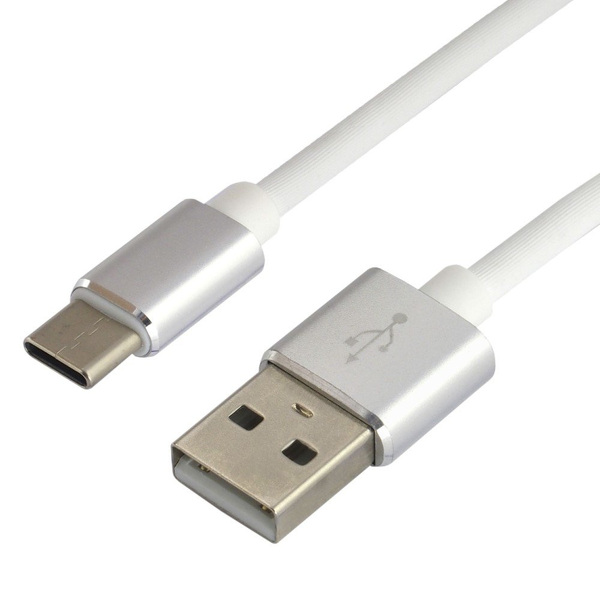 Zdjęcie produktu: Kabel przewód silikonowy USB - USB-C / Typ-C everActive 150cm z obsługą szybkiego ładowania do 3A biały (CBS-1.5CW)