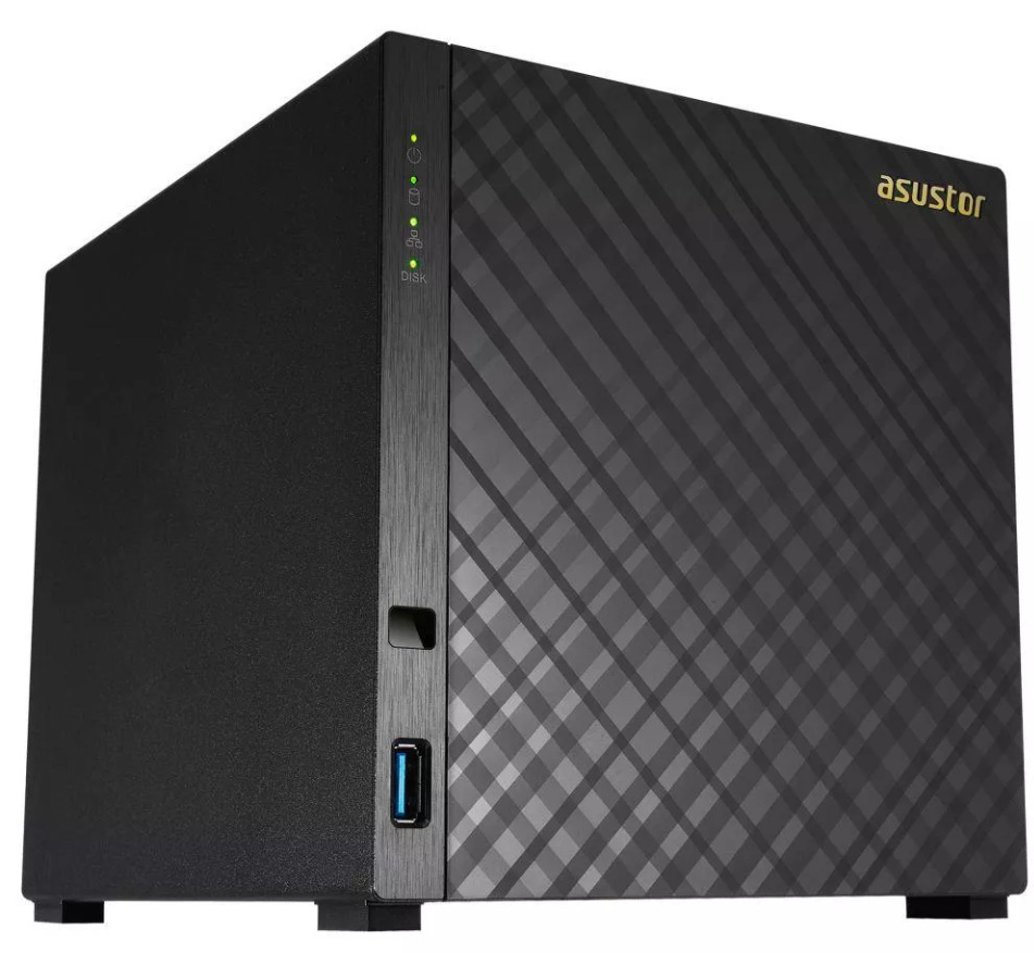 Serwer plików Asustor AS3204T V2 4-bay, SATA 6G, 1.6GHz Celeron, 2G RAM, GbE LAN, USB 3.0, HDMI Serwer plików Asustor AS3204T V2 4-bay, SATA 6G, 1.6GHz Celeron, 2G RAM, GbE LAN, USB 3.0, HDMI
