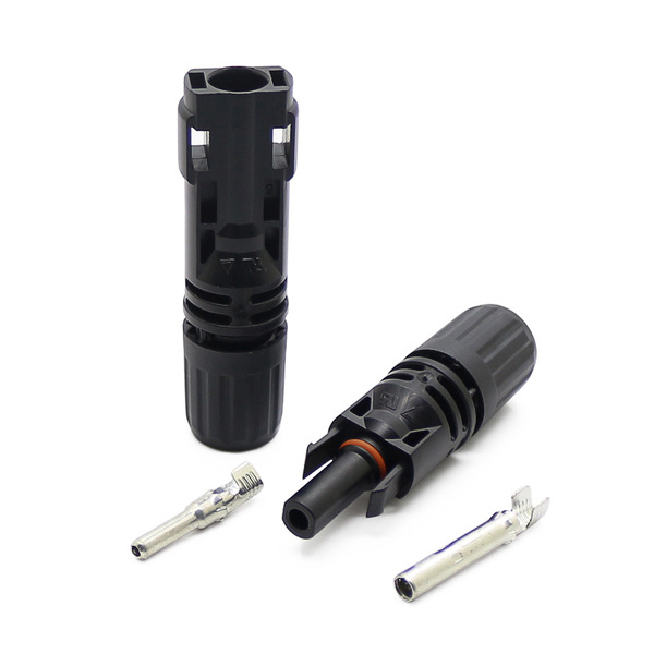 Zdjęcie produktu: Konektor MC4 para złącz fotowoltaicznych 1500V IP67 UL94-V0 męskie i żeńskie Zdjęcie produktu: Konektor MC4 para złącz fotowoltaicznych 1500V IP67 UL94-V0 męskie i żeńskie