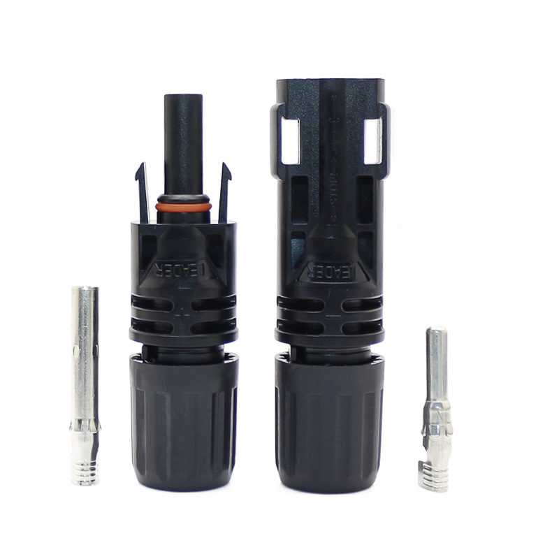 Konektor MC4 para złącz fotowoltaicznych 1500V IP67 UL94-V0 męskie i żeńskie Konektor MC4 para złącz fotowoltaicznych 1500V IP67 UL94-V0 męskie i żeńskie