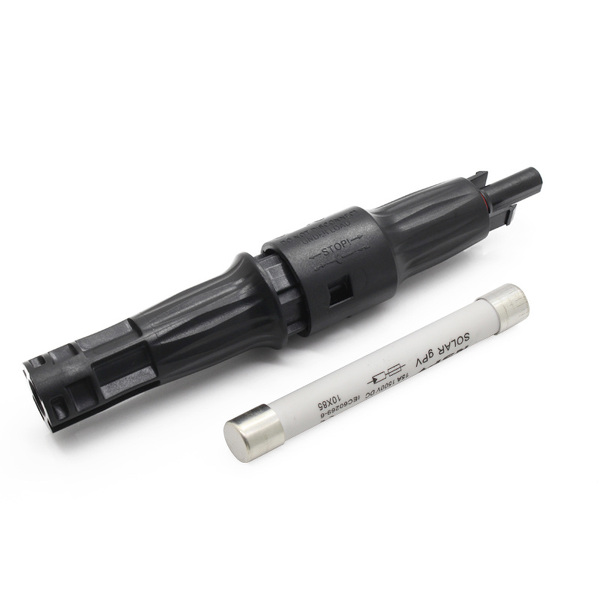 Zdjęcie produktu: Liniowa obudowa na bezpiecznik fotowoltaiczny 1500V 15A-30A PPO IP68 UL94-V0