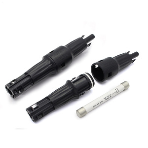 Miniatura produktu: Liniowa obudowa na bezpiecznik fotowoltaiczny 1500V 15A-30A PPO IP68 UL94-V0 Miniatura produktu: Liniowa obudowa na bezpiecznik fotowoltaiczny 1500V 15A-30A PPO IP68 UL94-V0