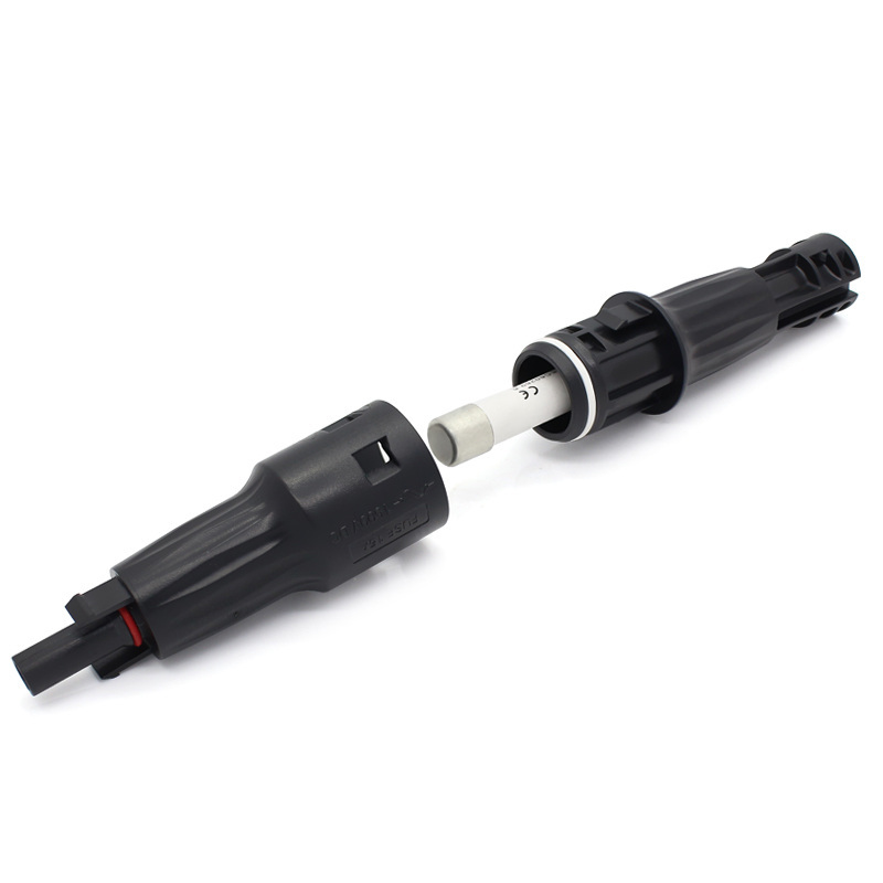 Liniowa obudowa na bezpiecznik fotowoltaiczny 1500V 15A-30A PPO IP68 UL94-V0