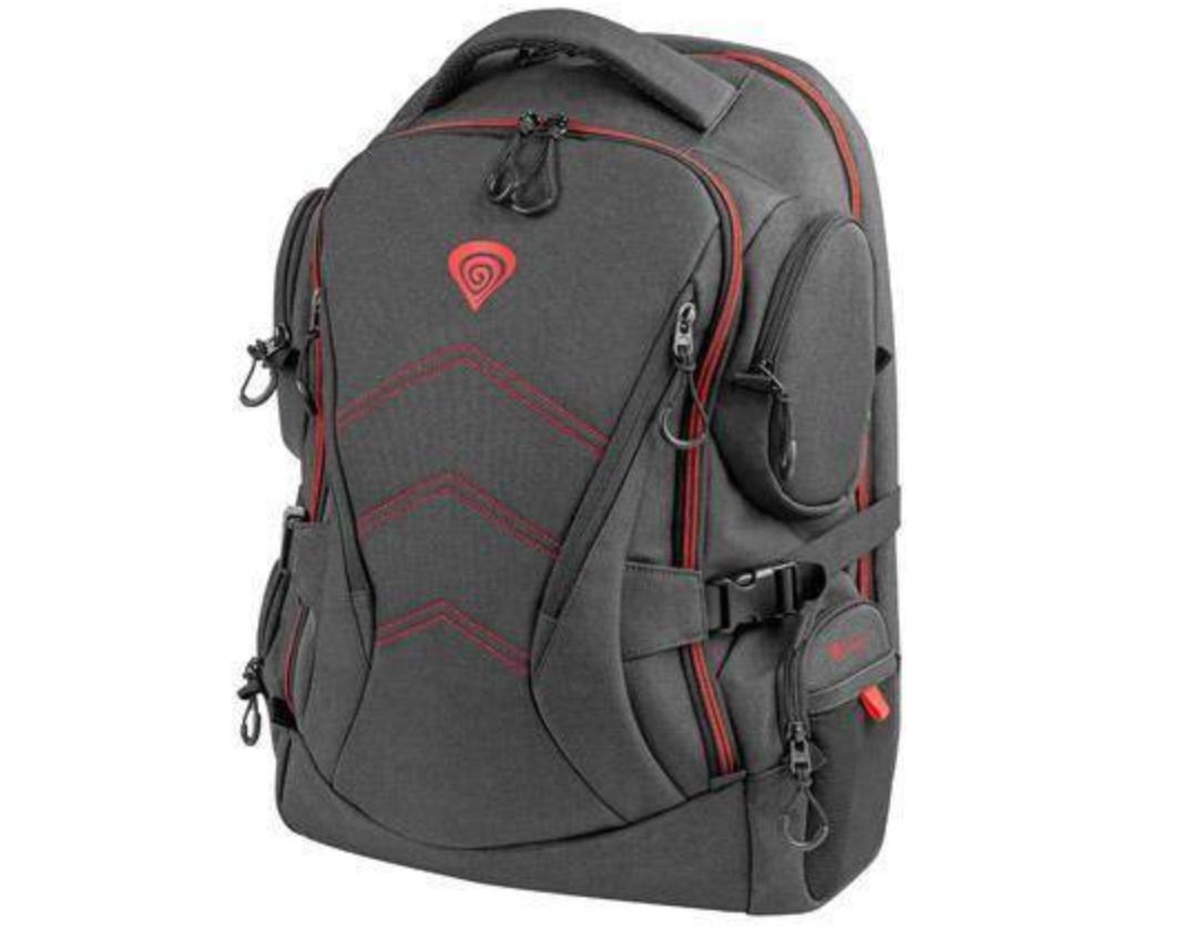 Plecak Genesis Pallad 550 Czarny 15.6" / 17.3" (NBG-1691)