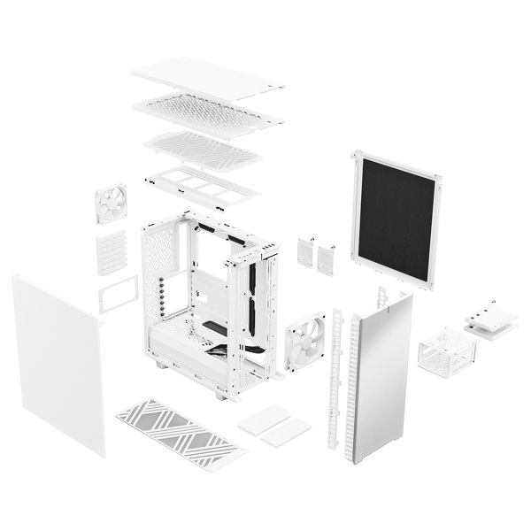 Zdjęcie produktu: Obudowa do komputera Fractal Design Define 7 Compact White Solid Zdjęcie produktu: Obudowa do komputera Fractal Design Define 7 Compact White Solid