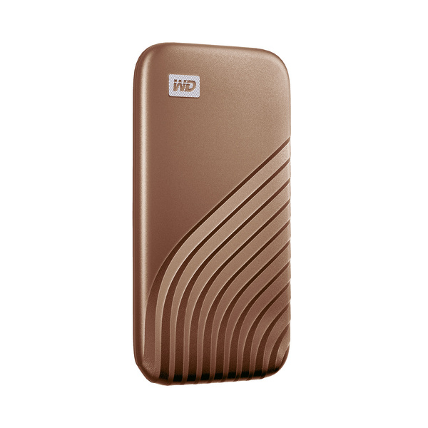 Zdjęcie produktu: Dysk przenośny WD My Passport SSD 2TB USB TYP-C 3.2 Gold (WDBAGF0020BGD-WESN)