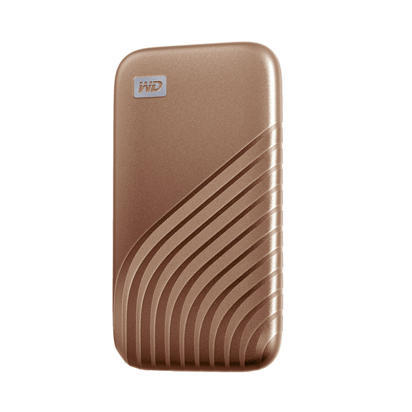 Zdjęcie produktu: Dysk przenośny WD My Passport SSD 2TB USB TYP-C 3.2 Gold (WDBAGF0020BGD-WESN)