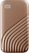 Miniatura zdjęcia: Dysk przenośny WD My Passport SSD 2TB USB TYP-C 3.2 Gold (WDBAGF0020BGD-WESN)