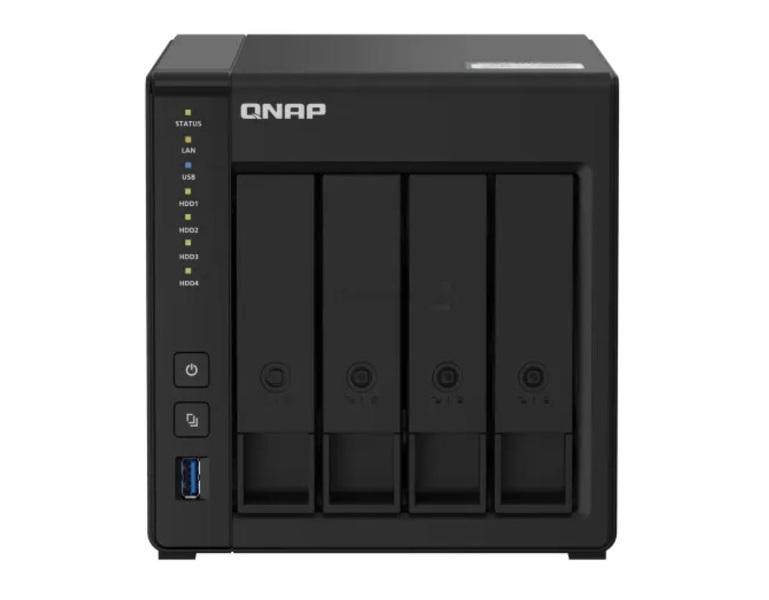 Zdjęcie produktu: Serwer plików QNAP TS-451D2-2G 4-bay, Celeron J4025 dual-core 2.0 /2.9 GHz , 2G RAM DDR4, 2x 1 GbE LAN, 4xUSB 3.2, 1xHDMI Zdjęcie produktu: Serwer plików QNAP TS-451D2-2G 4-bay, Celeron J4025 dual-core 2.0 /2.9 GHz , 2G RAM DDR4, 2x 1 GbE LAN, 4xUSB 3.2, 1xHDMI