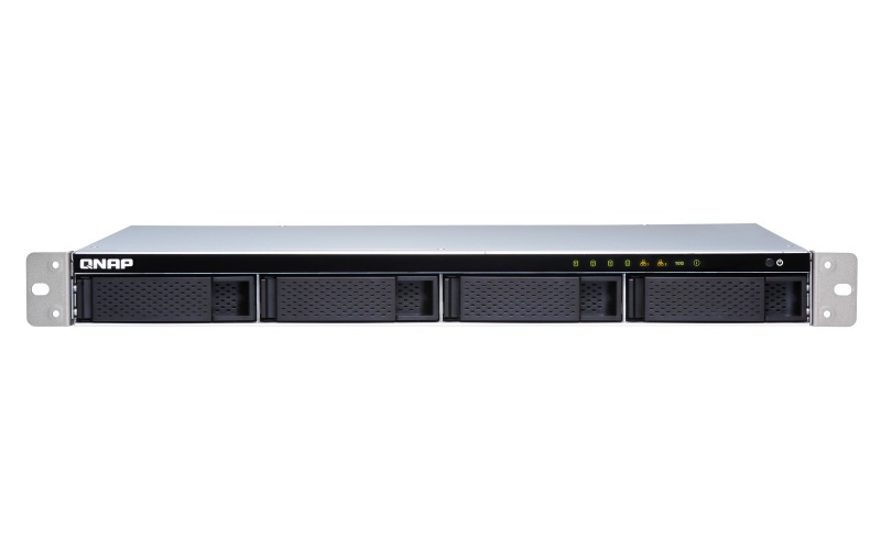Serwer plików QNAP TS-431XeU-2G rozbudowany do 4 G 4-Bay,SATA 6Gbps, 4GB DDR3, 1 x 10GbE& 2 x GbE, USB 3.0x2