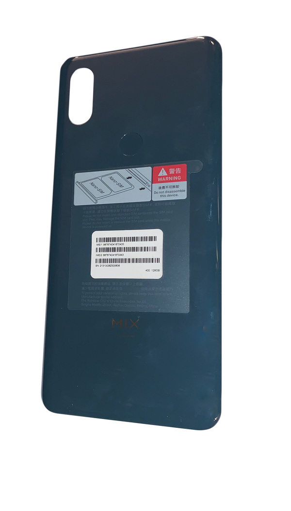 Zdjęcie produktu: część serwisowa Xiaomi Mi MIX 3 Tylna Obudowa Czarna z czytnikiem linii i anteną ładowania indukcyjnego Zdjęcie produktu: część serwisowa Xiaomi Mi MIX 3 Tylna Obudowa Czarna z czytnikiem linii i anteną ładowania indukcyjnego