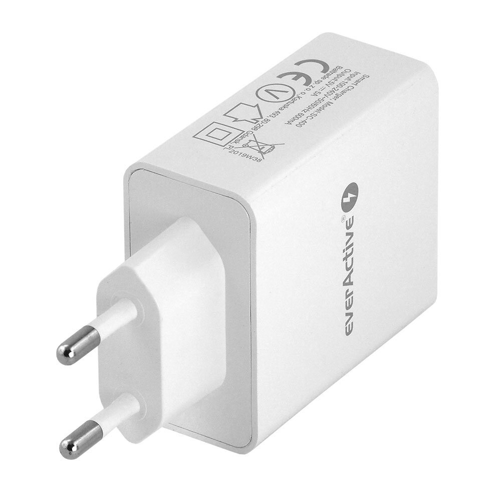 Ładowarka sieciowa everActive 4xUSB 5A (SC-400)