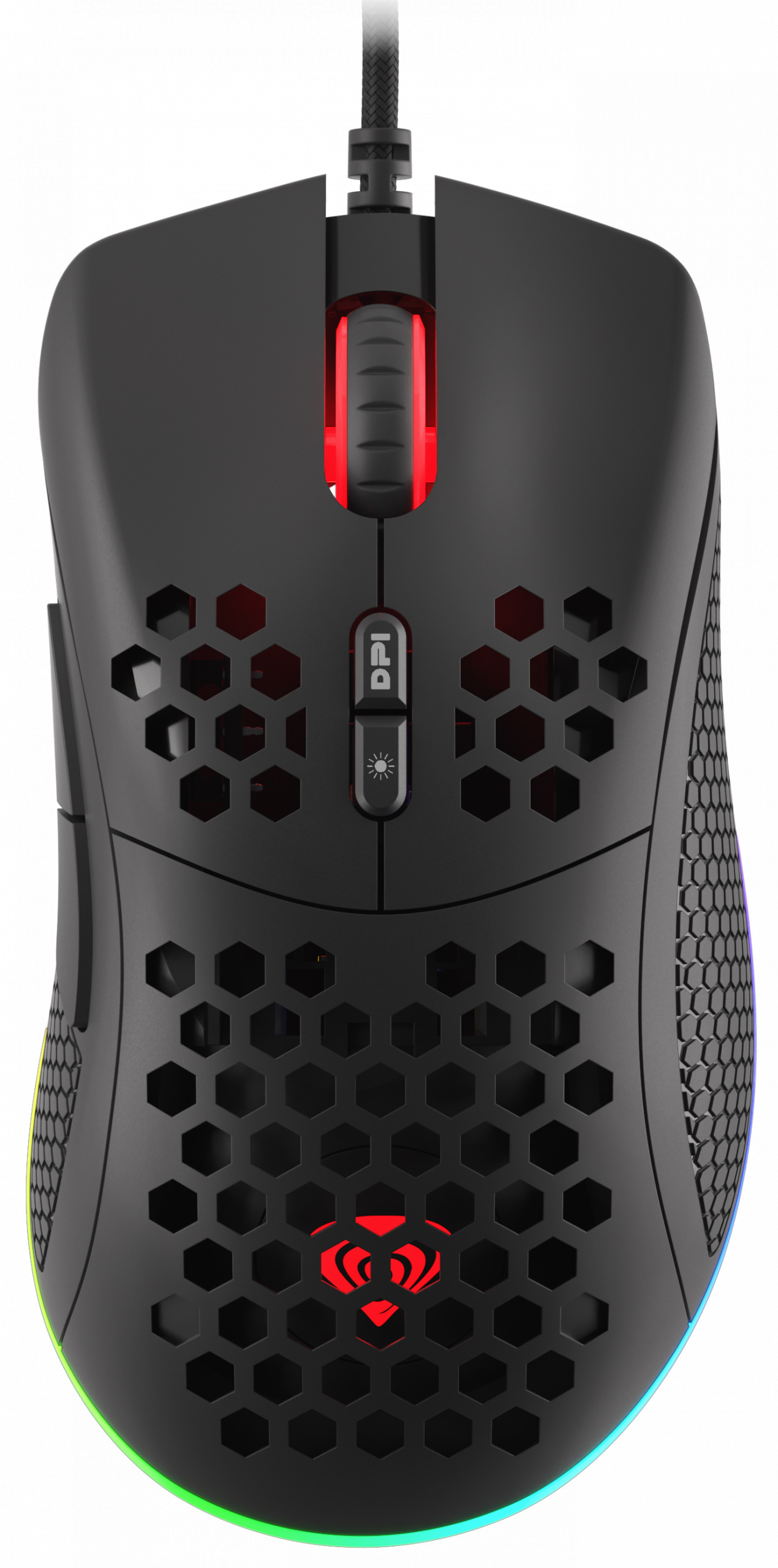 Mysz Genesis Krypton 550 Lekka Czarna dla graczy