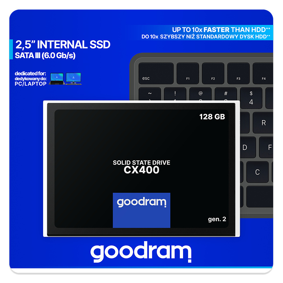 GOODRAM SSD CX400-G2 128GB SATA
