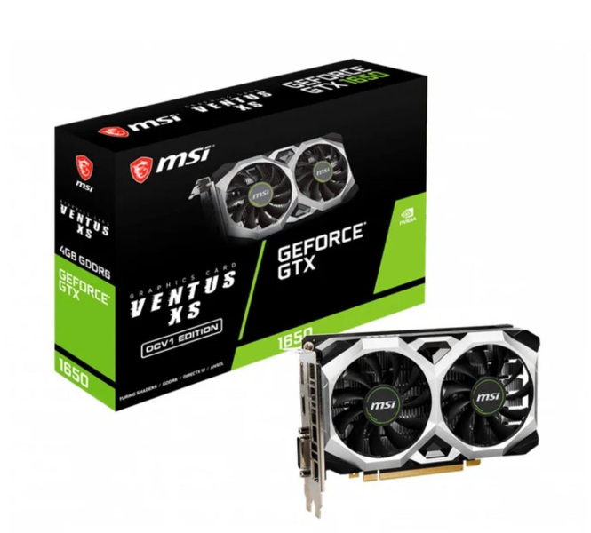 Zdjęcie produktu: MSI GeForce GTX 1650 D6 Ventus XS OCV1 4GB DDR6 128bit