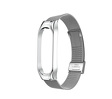 Miniatura zdjęcia: Stalowa bransoletka, opaska do Xiaomi Mi Band 5 / 6 srebrna