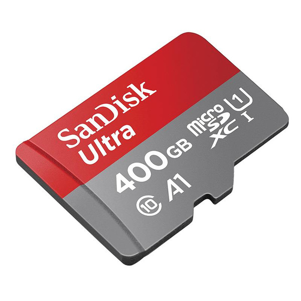 Zdjęcie produktu: Karta SanDisk Ultra Android microSDXC UHS-I 400GB 120MB/s A1 Class 10 + Adapter SD (SDSQUA4-400G-GN6MA) Zdjęcie produktu: Karta SanDisk Ultra Android microSDXC UHS-I 400GB 120MB/s A1 Class 10 + Adapter SD (SDSQUA4-400G-GN6MA)