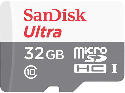 Miniatura produktu: Karta SanDisk Ultra Android microSDHC UHS-I 32GB 100MB/s Class 10 (SDSQUNR-032G-GN3MN)