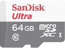 Miniatura zdjęcia: Karta SanDisk Ultra Android microSDXC UHS-I 64GB 100MB/s Class 10 (SDSQUNR-064G-GN3MN)
