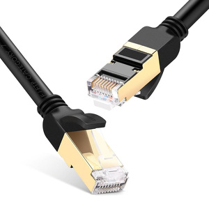 Miniatura produktu: Ugreen Patch Cable NW107 CAT.7 STP 10 Gb/s 2m okrągły czarny (11269)
